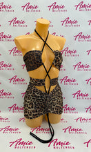 Load image into Gallery viewer, Disco Leopard Lace Up Bodysuit
